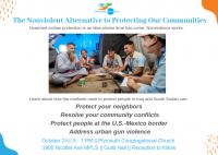 Bringing it home: Using Nonviolence to Protect Our Neighbors